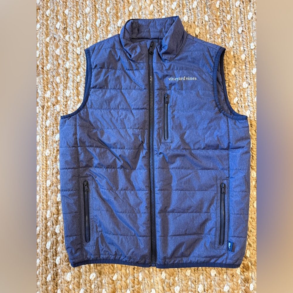 Vineyard Vines Kids Puffer Vest - Navy